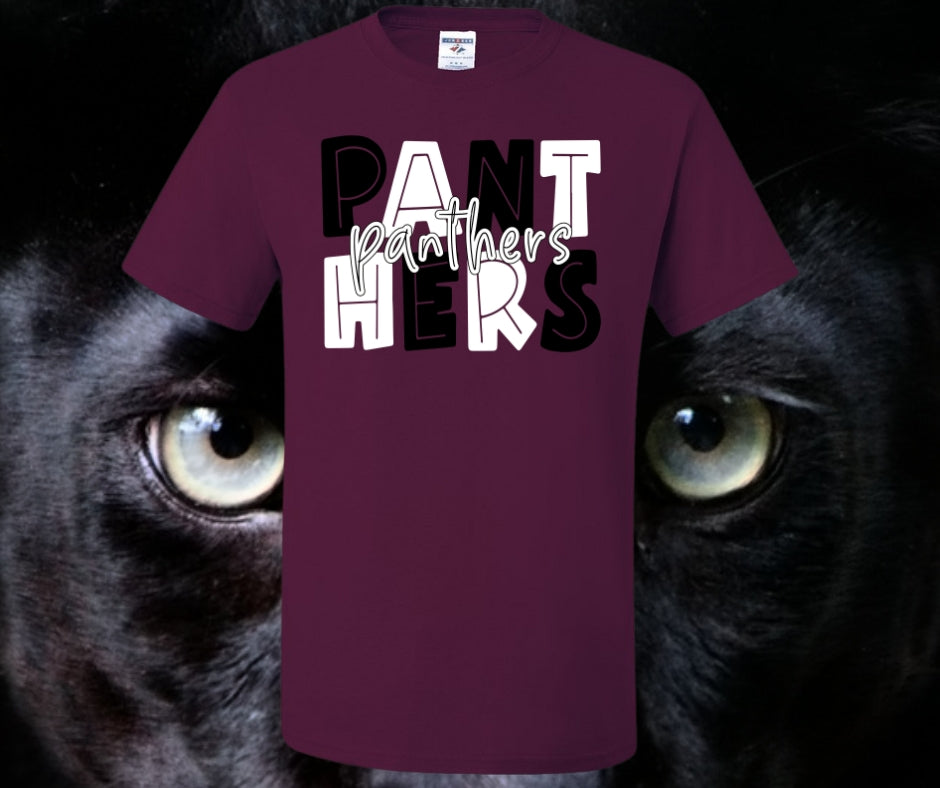 Panther Retro Graphic Tee
