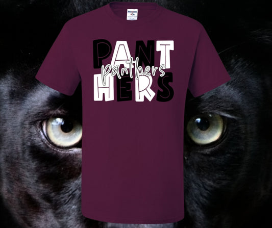 Panther Retro Graphic Tee