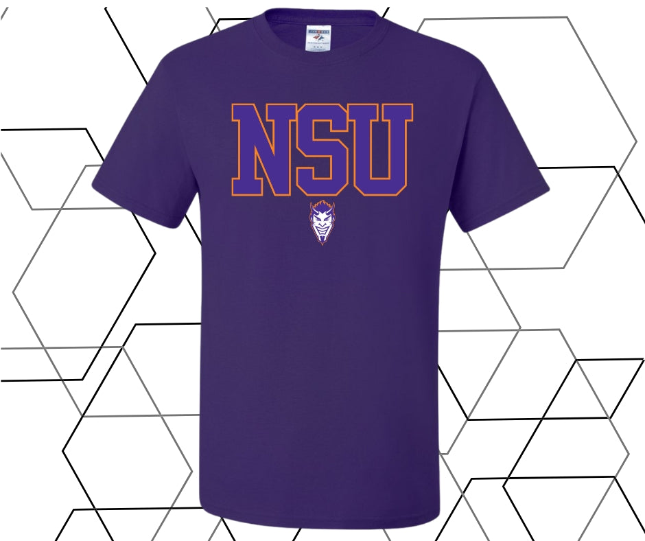 Demons Varsity Mascot Graphic Tee