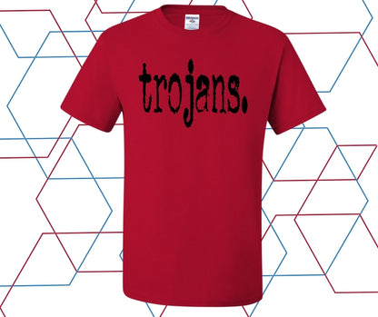 Trojans Minimalist Graphic Tee