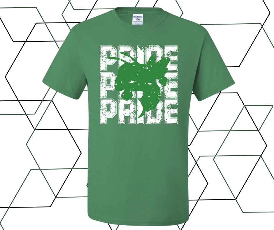 Hornet Pride Distressed Graphic Tee
