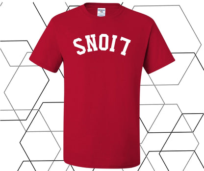 Lions Upside Down Curve Graphic Tee