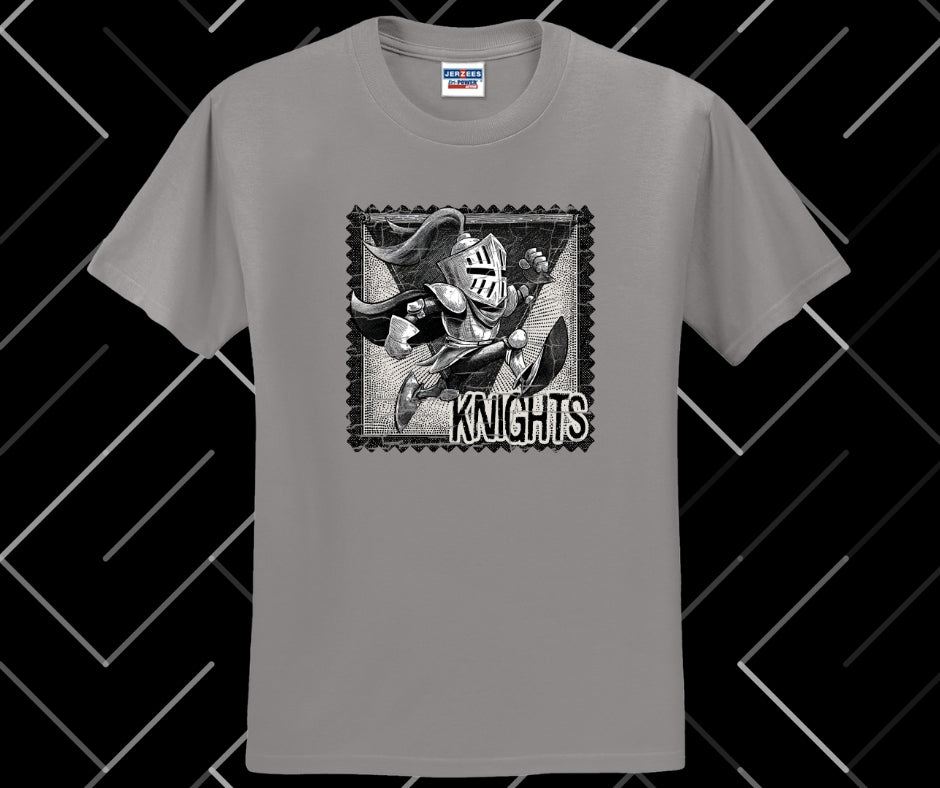 Knights Stamp Graphic Tee & Sweatshirt
