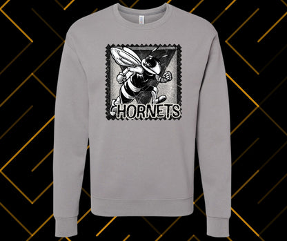 Hornets Stamp Graphic Tee & Sweatshirt