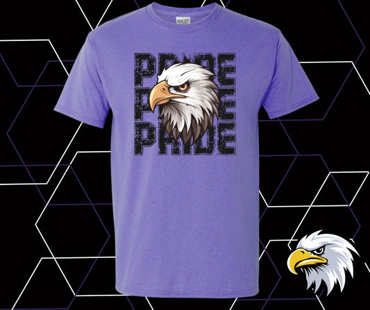 Eagle Pride Distressed Graphic Tee