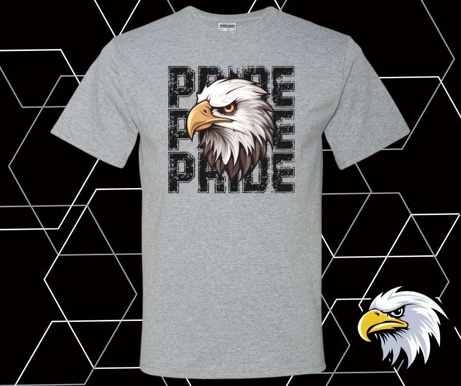 Eagle Pride Distressed Graphic Tee