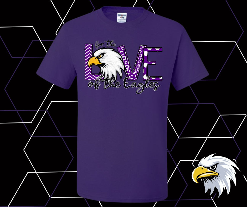 For the Love of the Eagles Graphic Tee