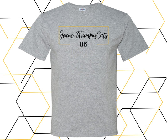 Geaux Wampus Cats LHS Graphic Tee
