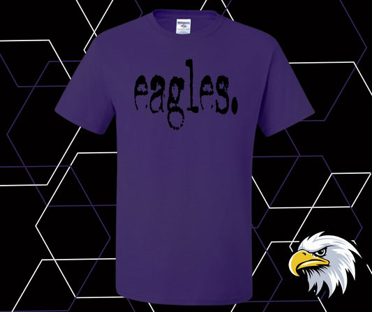 Eagles Text Graphic Tee