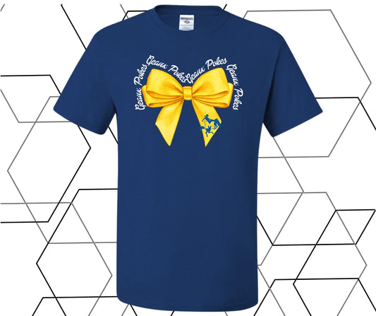 Geaux Pokes Coquette Graphic Tee